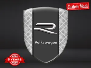 VW Logos Silicone Automobile Style Étoile Personnalisable